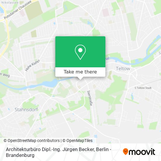Карта Architekturbüro Dipl.-Ing. Jürgen Becker
