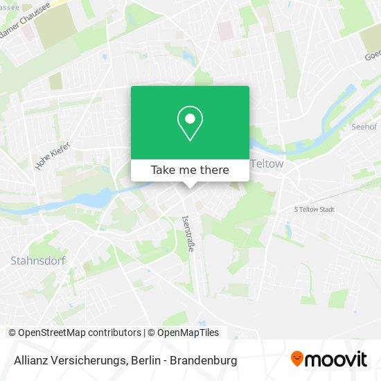 Allianz Versicherungs map