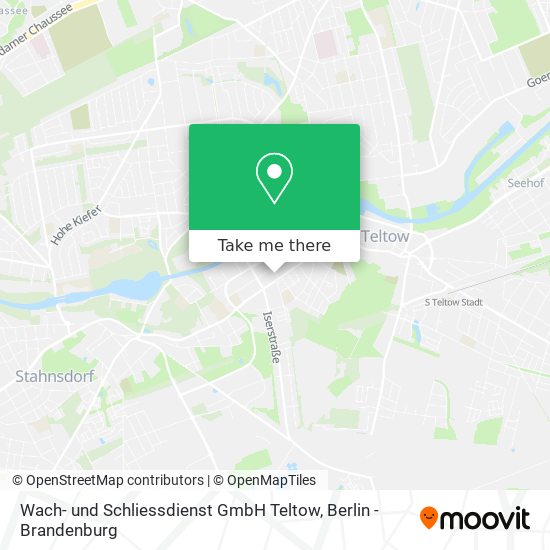 Wach- und Schliessdienst GmbH Teltow map