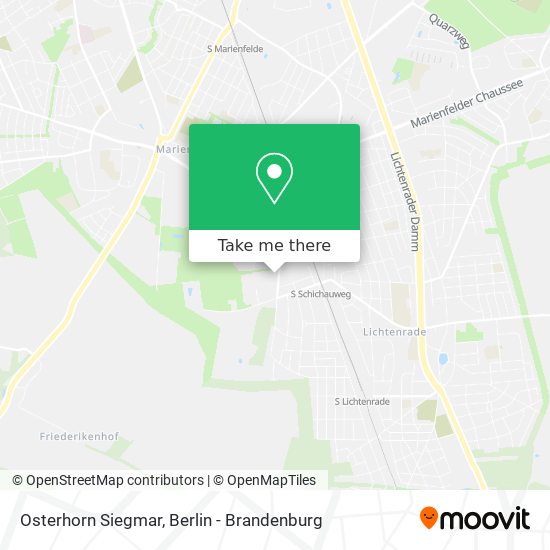 Карта Osterhorn Siegmar