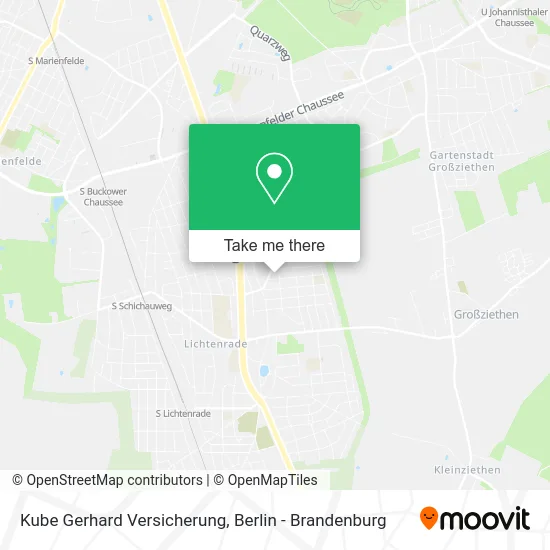 Карта Kube Gerhard Versicherung