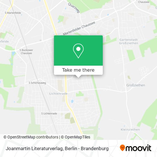 Joanmartin Literaturverlag map