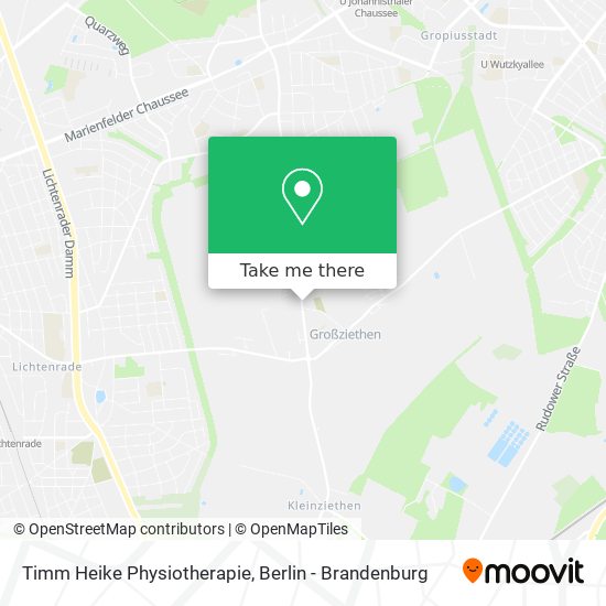 Timm Heike Physiotherapie map