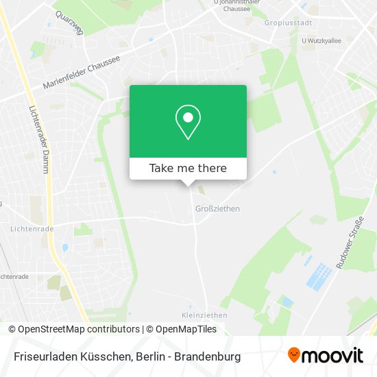 Карта Friseurladen Küsschen
