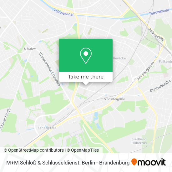 M+M Schloß & Schlüsseldienst map