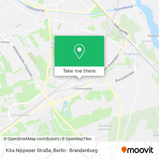 Карта Kita Nippeser Straße