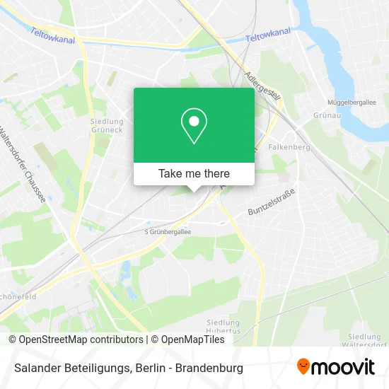 Карта Salander Beteiligungs