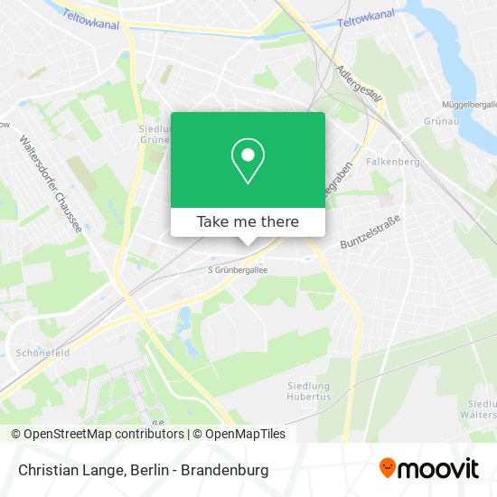 Карта Christian Lange