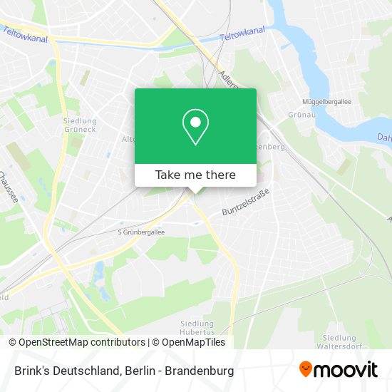 Brink's Deutschland map