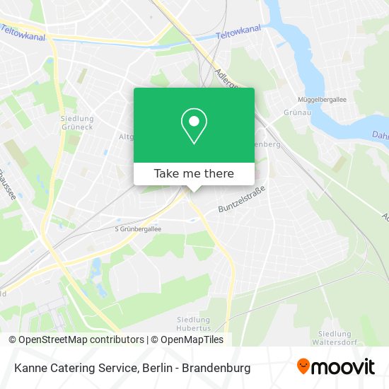 Kanne Catering Service map