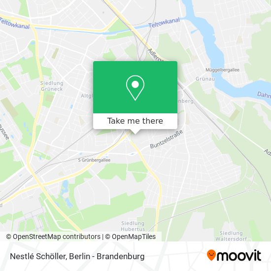 Nestlé Schöller map