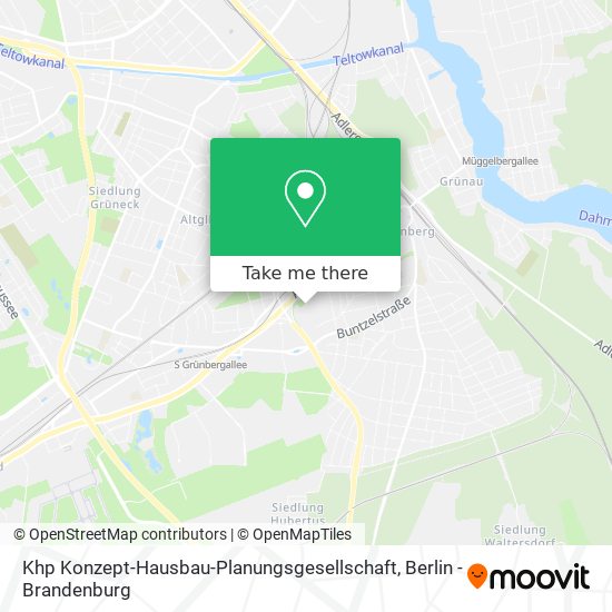 Khp Konzept-Hausbau-Planungsgesellschaft map