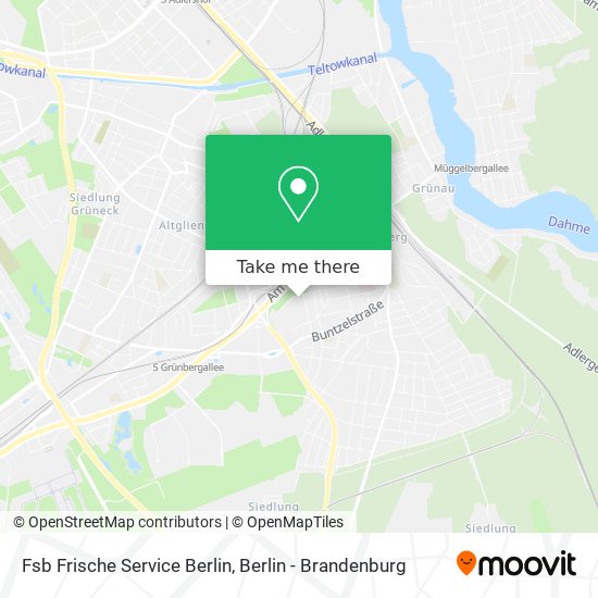 Fsb Frische Service Berlin map