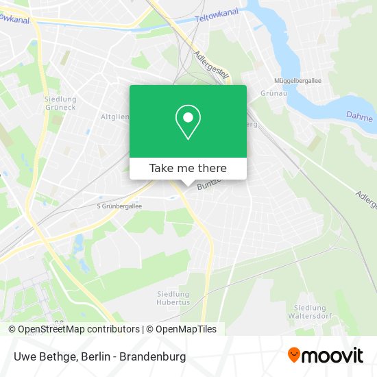 Uwe Bethge map