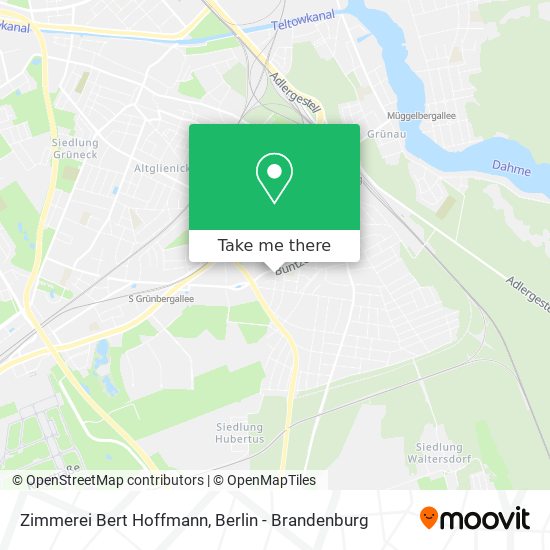 Карта Zimmerei Bert Hoffmann