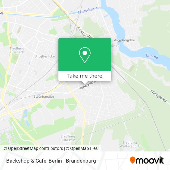 Карта Backshop & Cafe