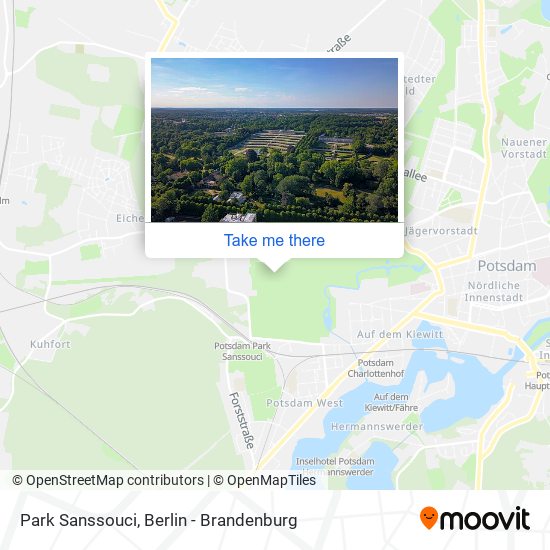 Park Sanssouci map