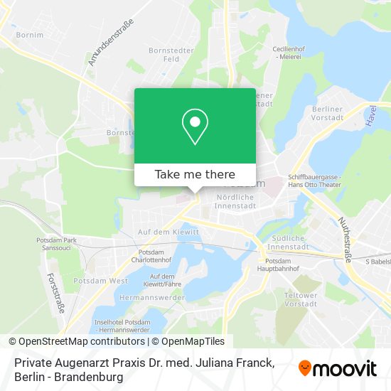 Private Augenarzt Praxis Dr. med. Juliana Franck map