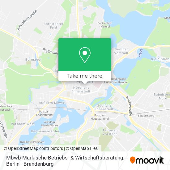 Mbwb Märkische Betriebs- & Wirtschaftsberatung map