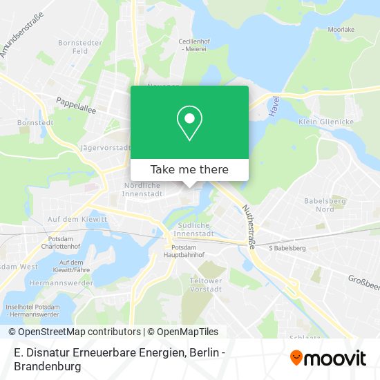 E. Disnatur Erneuerbare Energien map