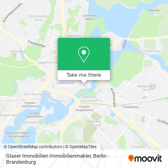 Glaser Immobilien Immobilienmakler map