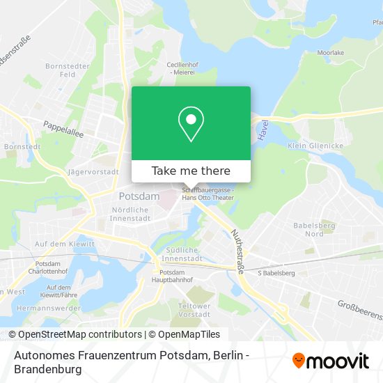 Autonomes Frauenzentrum Potsdam map