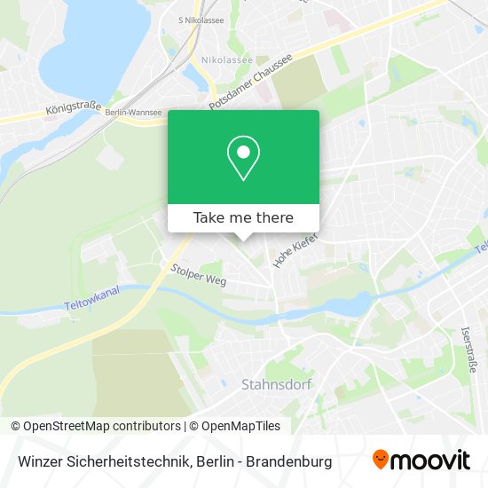 Winzer Sicherheitstechnik map