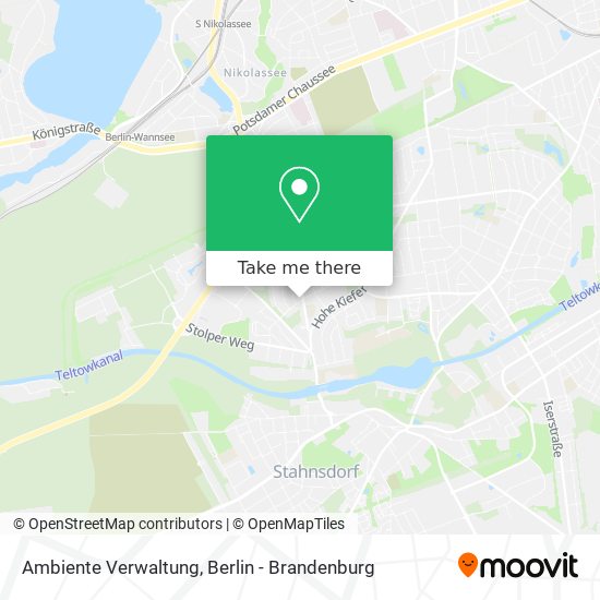 Ambiente Verwaltung map