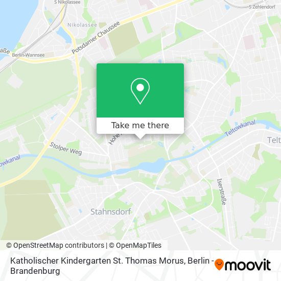 Katholischer Kindergarten St. Thomas Morus map