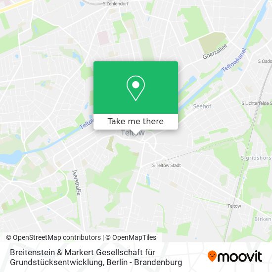 Карта Breitenstein & Markert Gesellschaft für Grundstücksentwicklung