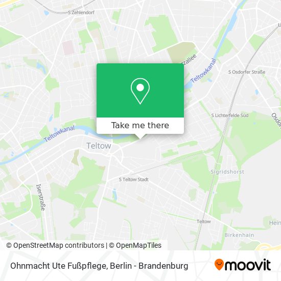 Ohnmacht Ute Fußpflege map