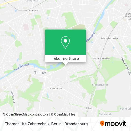 Thomas Ute Zahntechnik map