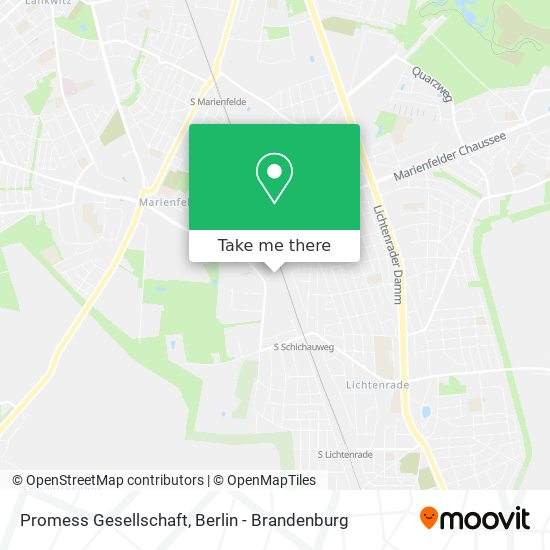 Promess Gesellschaft map