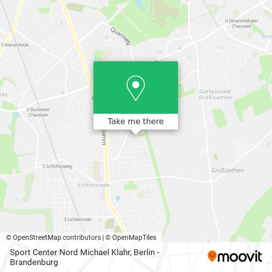 Sport Center Nord Michael Klahr map