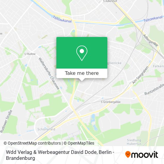 Wdd Verlag & Werbeagentur David Dode map