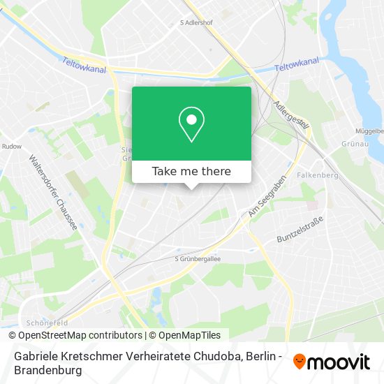 Gabriele Kretschmer Verheiratete Chudoba map