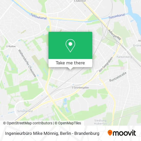 Карта Ingenieurbüro Mike Mönnig