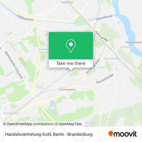 Handelsvertretung Kohl map