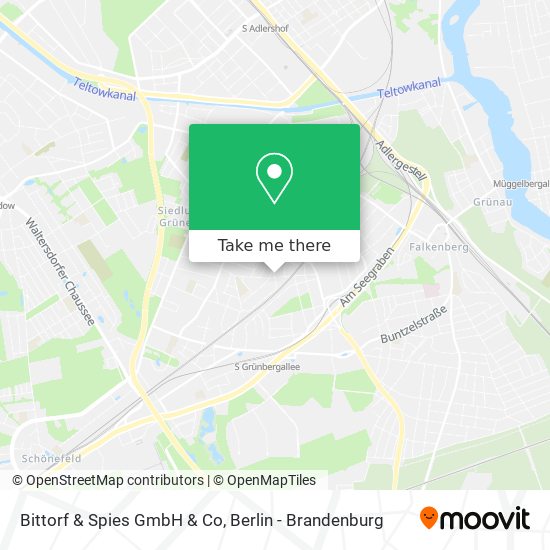 Карта Bittorf & Spies GmbH & Co