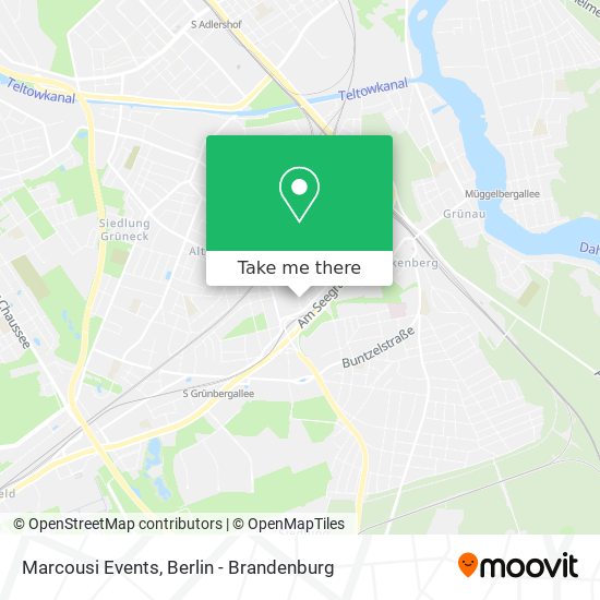 Marcousi Events map