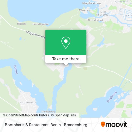 Bootshaus & Restaurant map