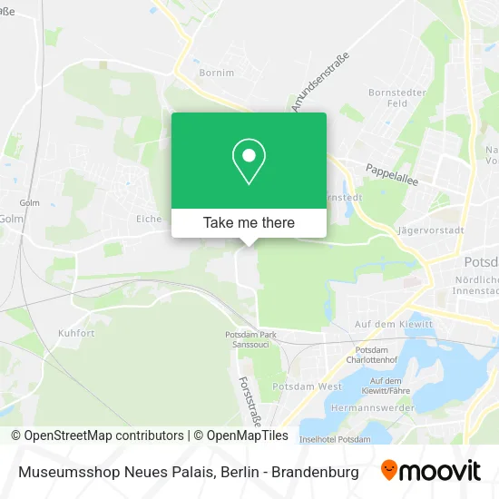 Карта Museumsshop Neues Palais