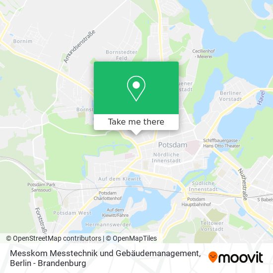 Карта Messkom Messtechnik und Gebäudemanagement