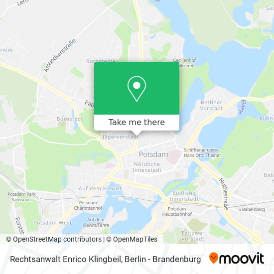 Rechtsanwalt Enrico Klingbeil map