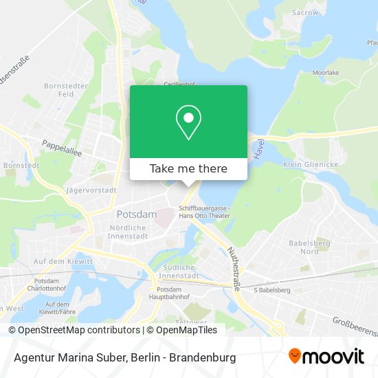 Agentur Marina Suber map