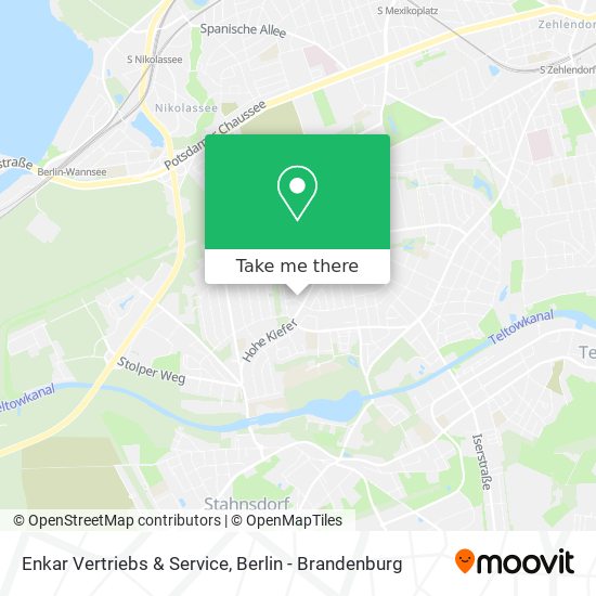 Enkar Vertriebs & Service map