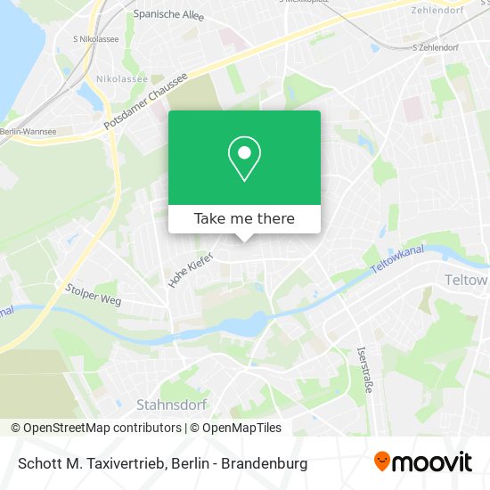 Карта Schott M. Taxivertrieb