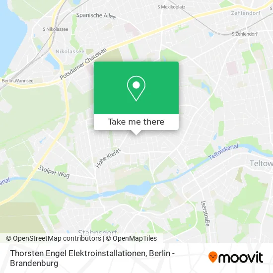 Карта Thorsten Engel Elektroinstallationen