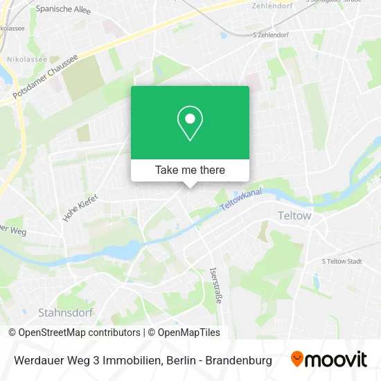 Карта Werdauer Weg 3 Immobilien