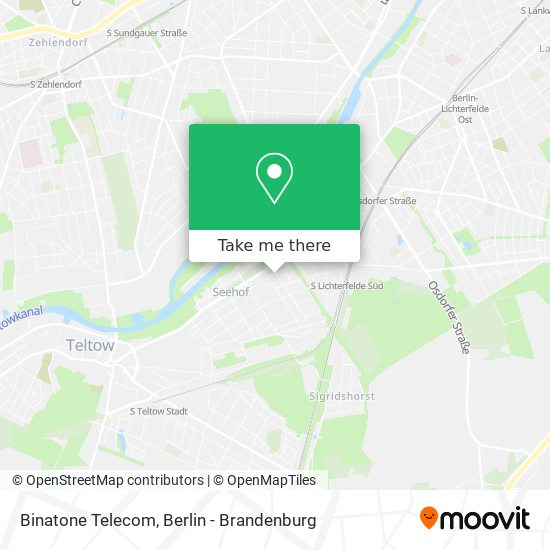 Карта Binatone Telecom